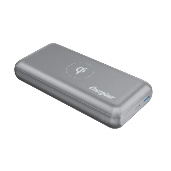 מטען נייד סוללת גיבוי Energizer 20,000mAh 22.5W PD + Wireless Charge