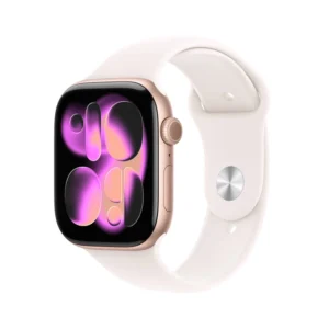 שעון חכם Apple Watch Series 11 42mm Aluminum Case Rubber Sport Band GPS יבואן רשמי