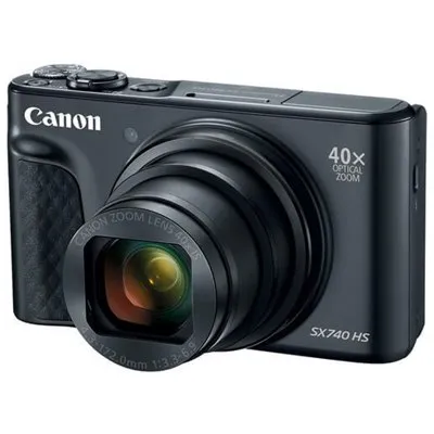 מצלמה קומפקטית Canon PowerShot SX740 HS קנון - צבע כסף
