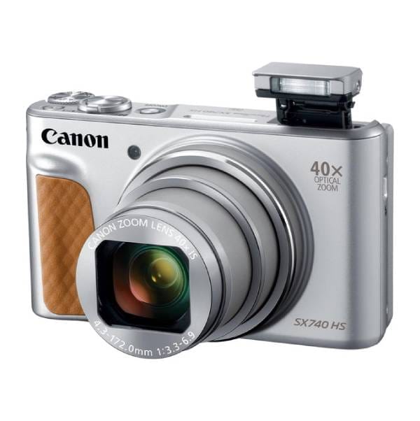 מצלמה קומפקטית Canon PowerShot SX740 HS קנון - צבע כסף