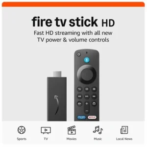 סטרימר Amazon Fire TV Stick HD Alexa Voice Remote 2024